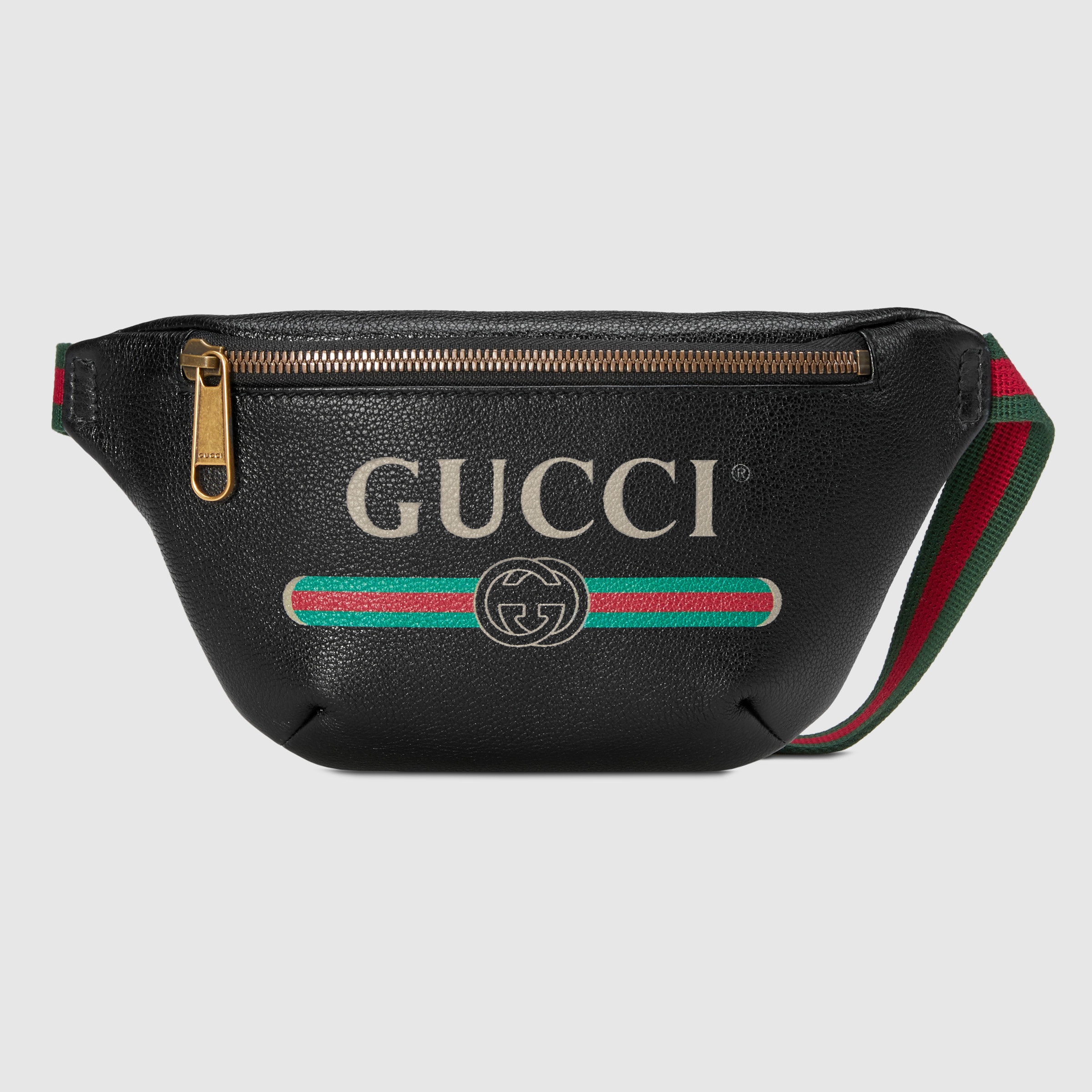 gucci印花小号腰包图片