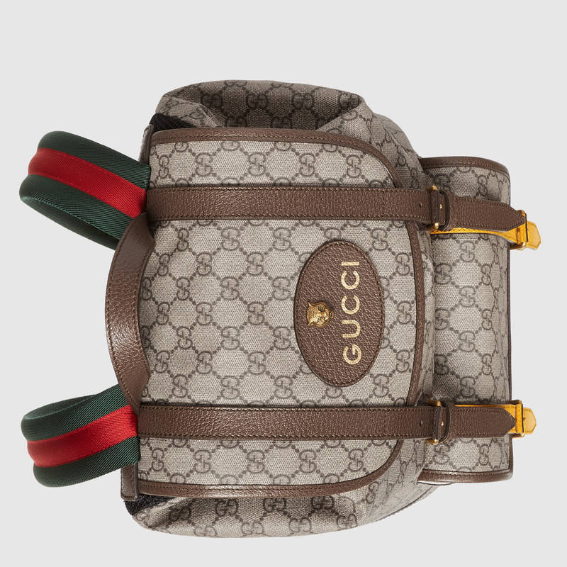 GUCCI Soft Gg Supreme Backpack in Beige | ModeSens