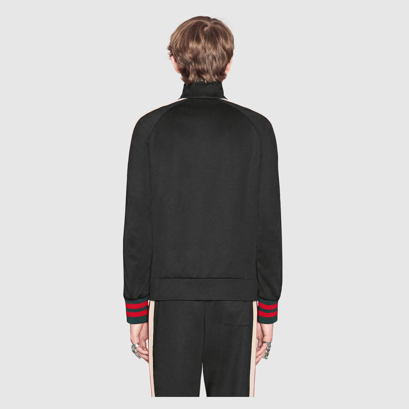 GUCCI TECHNICAL JERSEY JACKET,474634X5T391008