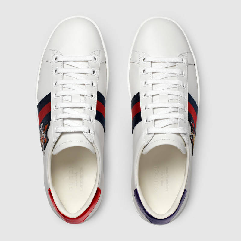 GUCCI WOMEN'S ACE EMBROIDERED SNEAKER,501908DOPE09095