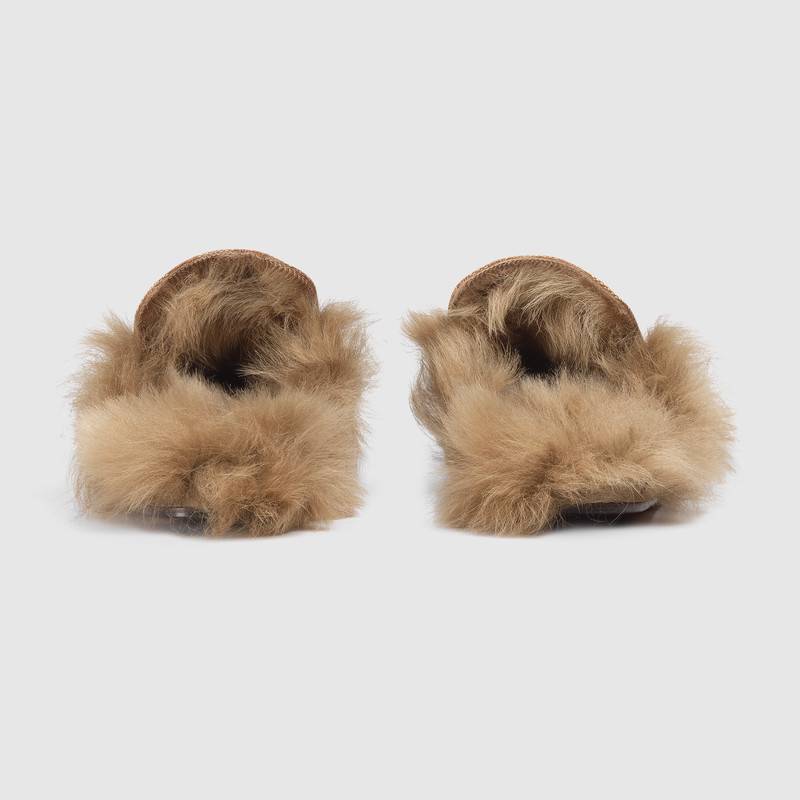 GUCCI PRINCETOWN GG CANVAS SLIPPER,4286199Y9J08377