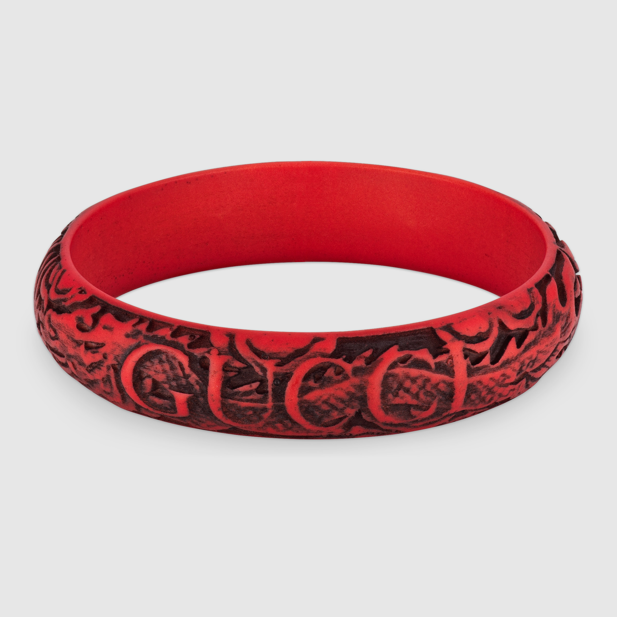 饰树叶和灵蛇gucci树脂手镯