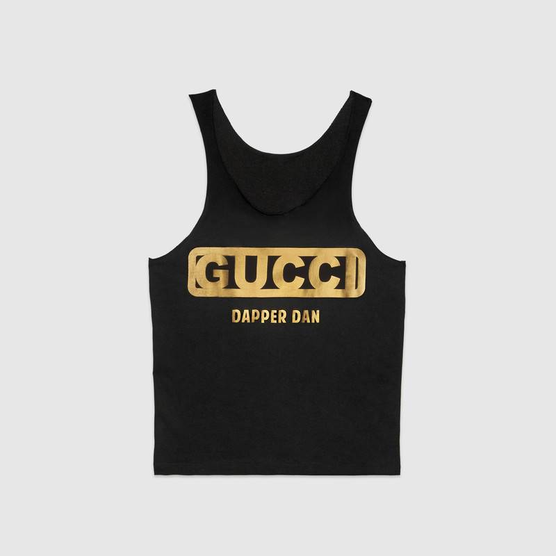 Gucci Dapper Dan Tank Top In Green ModeSens