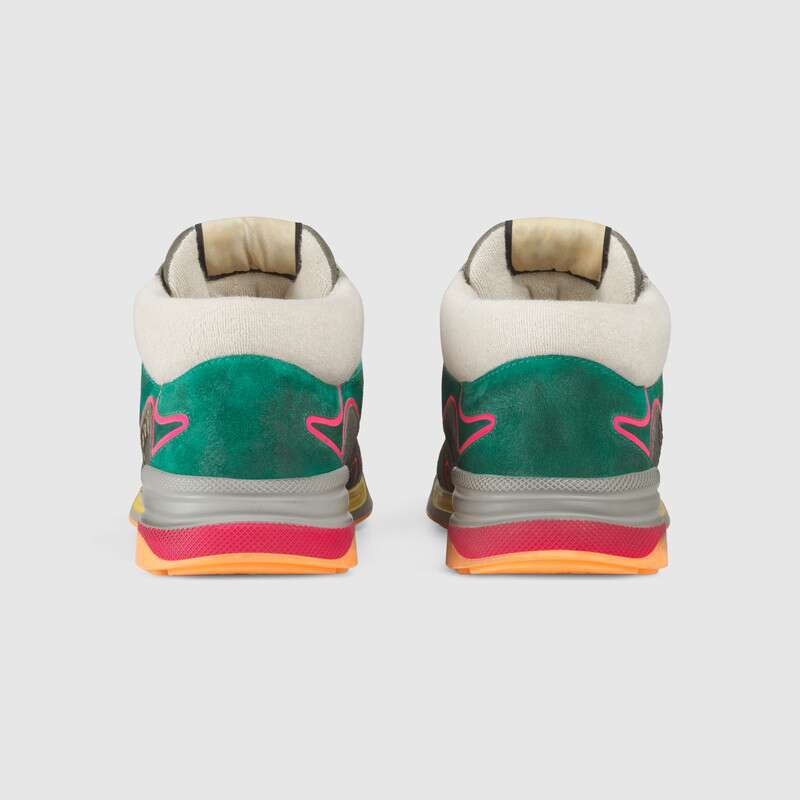 GUCCI MEN'S ULTRAPACE MID-TOP SNEAKER