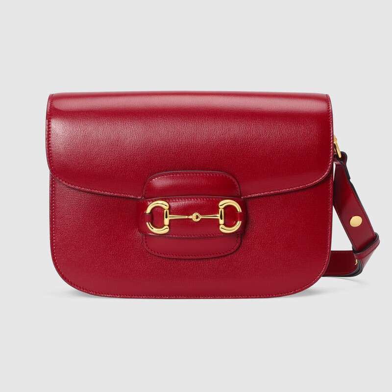 Gucci Horsebit 1955 Shoulder Bag In Rot