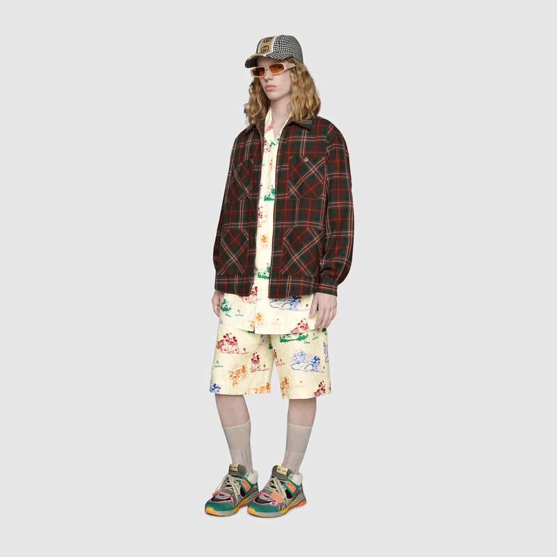 GUCCI DISNEY X GUCCI OVERSIZE BOWLING SHIRT