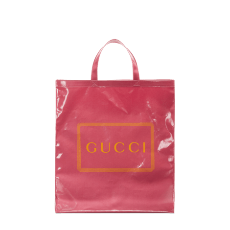 中号gucci 印花购物袋