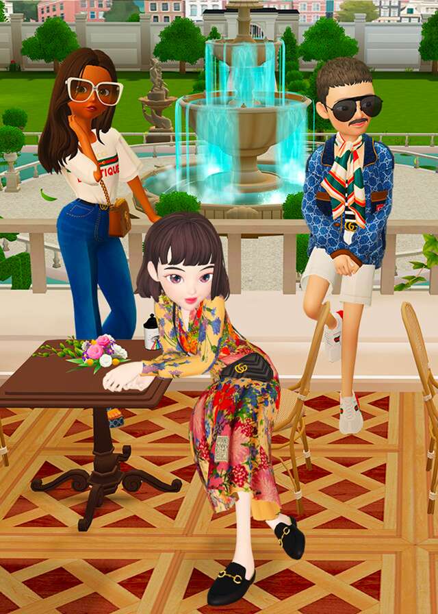 zepeto x gucci