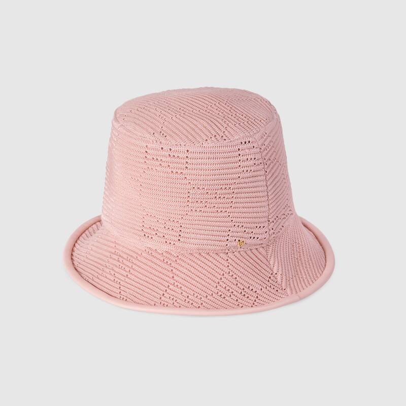 GUCCI GG CABLE KNIT FEDORA