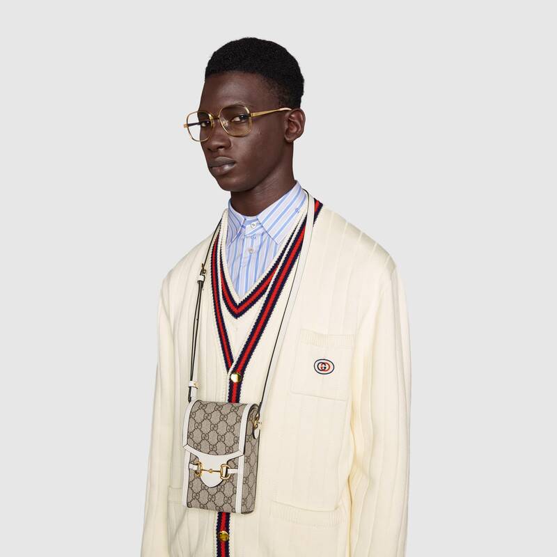 Gucci 马衔扣1955系列迷你手袋