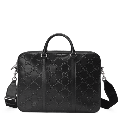 gg印花压纹公文包