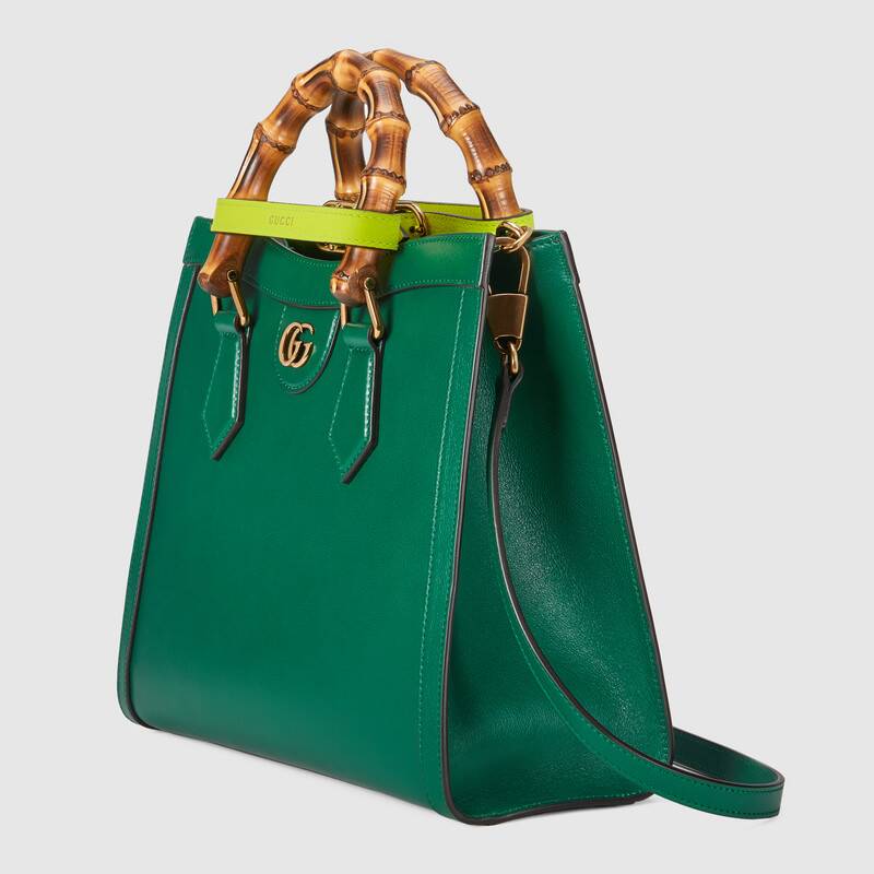 Gucci Diana竹节小号托特包