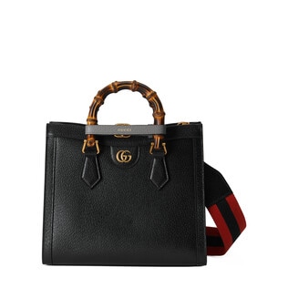 gucci diana竹节小号托特包